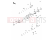 KAWASAKI VULCAN S (EN650JMFNN) 12 Gear Change Drum/Shift Fork(s)