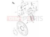 KAWASAKI VULCAN S (EN650JMFNN) 44 Front Brake