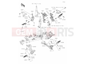 KAWASAKI 2021 34 Footrests
