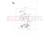 KAWASAKI 2021 68 Accessory(Single Seat Cover)