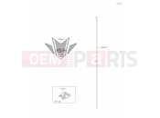 KAWASAKI 2021 76 Accessory(Decals)