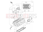 KAWASAKI NINJA 650 (EX650MMFNN) 01 Cylinder Head