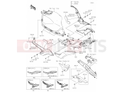 KAWASAKI NINJA 650 (EX650MMFNN) 53 Side Covers/Chain Cover