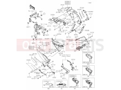 KAWASAKI NINJA 650 (EX650MMFNN) 67 Cowling Lowers