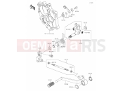 KAWASAKI 2021 13 Gear Change Mechanism