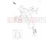 KAWASAKI 2021 35 Front Fender(s)