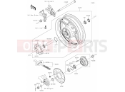 KAWASAKI 2021 40 Rear Hub