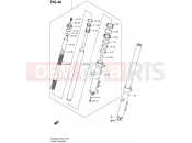 SUZUKI DL650A L2 (2012) V-Strom (E24) 49 - FRONT DAMPER
