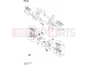 SUZUKI DL650A L2 (2012) V-Strom (E38) 35 - FOOTREST