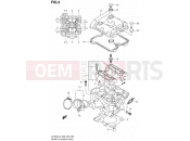 SUZUKI DL650A L3 (2013) V-Strom (E03,E28,E33) 3 - REAR CYLINDER HEAD