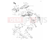 KAWASAKI 2021 35 Rear Fender(s)