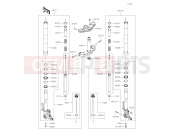 KAWASAKI 2021 47 Front Fork