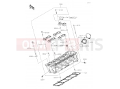 KAWASAKI 2021 01 Cylinder Head