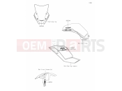 KAWASAKI 2021 60 Decals(Gray)