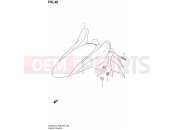 SUZUKI DL650A L3 (2013) V-Strom (E03,E28,E33) 48 - FRONT FENDER