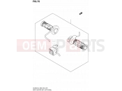 SUZUKI DL650A L3 (2013) V-Strom (E03,E28,E33) 75 - GRIP HEATER SET (OPTIONAL)