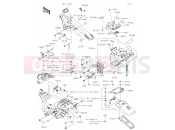 KAWASAKI W800 CAFE (EJ800CLF) 29 Frame Fittings