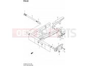 SUZUKI DL650A L3 (2013) V-Strom (E21) 62 - REAR SWINGINGARM