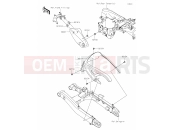 KAWASAKI VULCAN S (EN650DLF) 53 Side Covers/Chain Cover