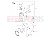 KAWASAKI NINJA 400 (EX400GLFA) 43 Front Master Cylinder
