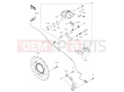 KAWASAKI NINJA 400 (EX400GLFA) 46 Rear Brake