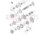 KAWASAKI NINJA 650 (EX650MLF) 11 Transmission