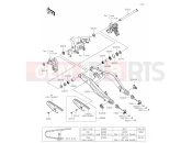 KAWASAKI NINJA 650 (EX650MLF) 32 Swingarm