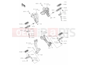 KAWASAKI NINJA 650 (EX650MLF) 34 Footrests
