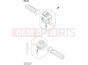 SUZUKI DL650A L3 (2013) V-Strom (E24) 32 - HANDLE SWITCH