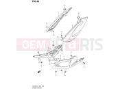 SUZUKI DL650A L3 (2013) V-Strom (E24) 39 - FRAME COVER