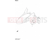 SUZUKI DL650A L3 (2013) V-Strom (E24) 41 - FRONT FENDER