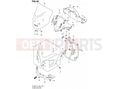 SUZUKI DL650A L3 (2013) V-Strom (E24) 45 - COWLING BODY