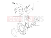 KAWASAKI VERSYS-X 300 (KLE300CLFA) 41 Front Brake
