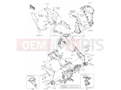 KAWASAKI VERSYS-X 300 (KLE300CLFA) 65 Cowling Lowers