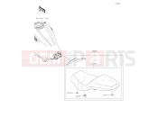 KAWASAKI VERSYS-X 300 (KLE300CLFA) 73 Accessory(Low Seat)