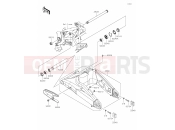 KAWASAKI VERSYS 650 (KLE650FLF) 32 Swingarm