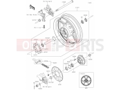 KAWASAKI VERSYS 650 (KLE650FLF) 40 Rear Hub