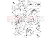 KAWASAKI VERSYS 650 (KLE650FLF) 68 Cowling