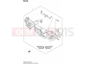 SUZUKI DL650A L3 (2013) V-Strom (E24) 68 - UNDER COWLING SET (OPTIONAL)