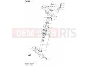 SUZUKI DL650A L3 (2013) V-Strom (E24) 50 - STEERING STEM