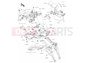 KAWASAKI 2020 36 Rear Fender(s)