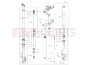 KAWASAKI 2020 48 Front Fork