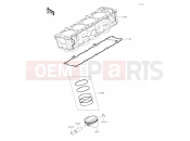 KAWASAKI VERSYS 1000 (KLZ1000CLF) 03 Cylinder/Piston(s)