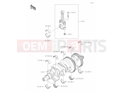 KAWASAKI VERSYS 1000 (KLZ1000CLF) 08 Crankshaft