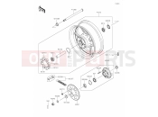 KAWASAKI VERSYS 1000 (KLZ1000CLF) 39 Rear Hub