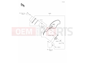 KAWASAKI VERSYS 1000 (KLZ1000CLF) 70 Accessory(Windshield Large)