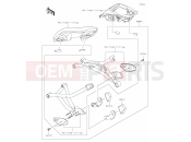 KAWASAKI VERSYS 1000 (KLZ1000CLF) 76 Accessory(Bag Fitting Kit)