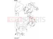 SUZUKI DL650A L3 (2013) V-Strom (E38) 46 - COWLING BODY