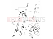KAWASAKI J300 (SC300CLF) 14 Front Fender(s)
