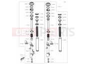 KAWASAKI J300 (SC300CLF) 21 Front Fork